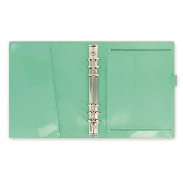 FILOFAX A5 DOMINO PTNT ORGANISER TURQUOISE