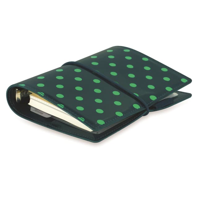 FILOFAX PKT DOMINO PTNT ORGANISER PINESPOTS