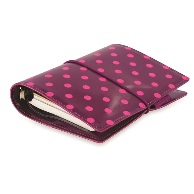 FILOFAX PKT DOMINO PTNT ORGANISER ABRGNSPOTS
