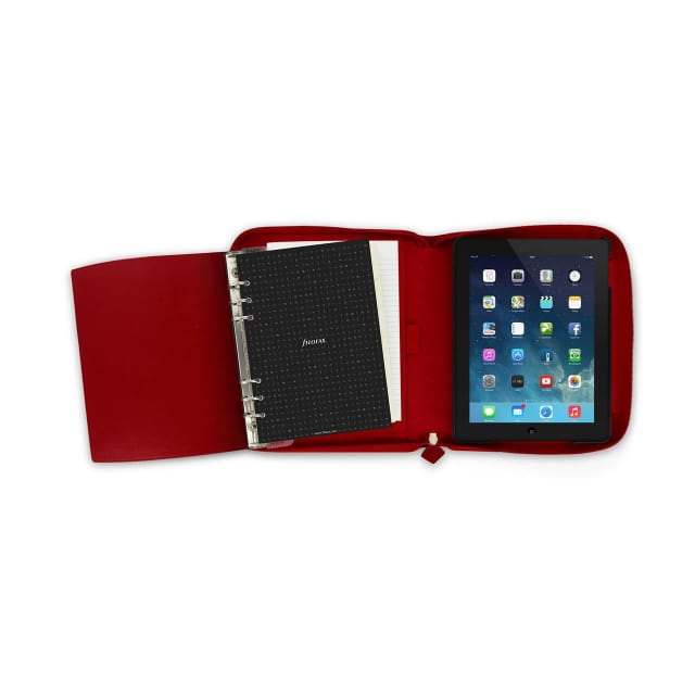 FILOFAX FINSBURY IPAD 2,3,4 RED