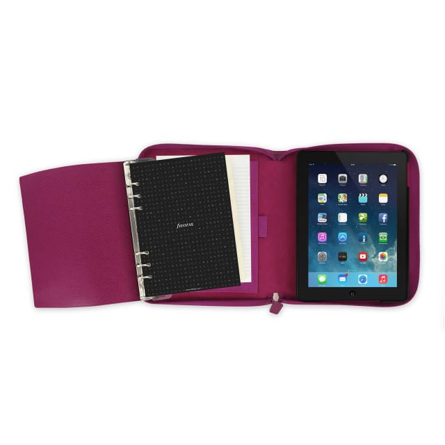 FILOFAX FINSBURY IPAD 2,3,4 RASPBERRY