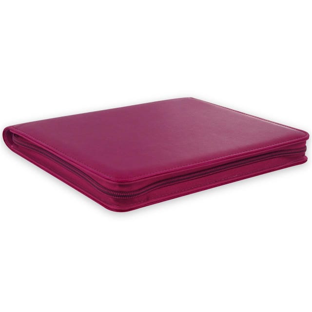 FILOFAX PENNYBRIDGE Lge ZIP IPAD AIR 2 RASPBERRY