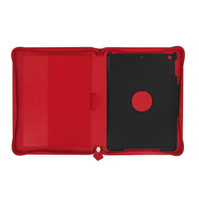 FILOFAX SAFFIANO LARGE ZIP IPAD AIR 2 POPPY