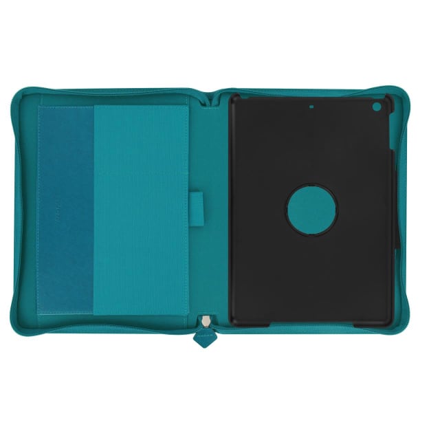 FILOFAX SAFFIANO LARGE ZIP IPAD AIR 2 AQUAMARINE