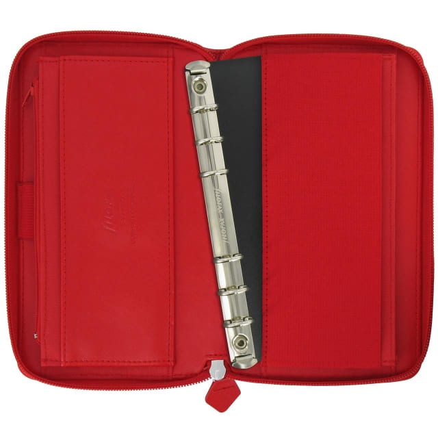 FILOFAX PER COM SAFFIANO ZIP ORGANISER POPI