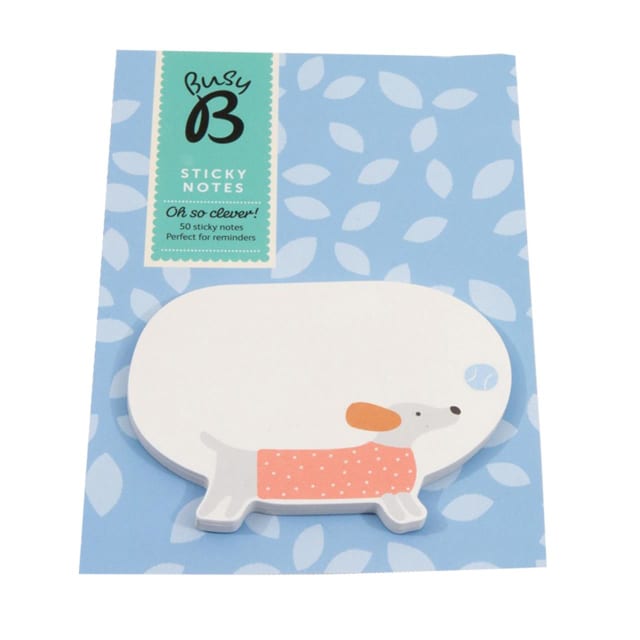 KTWO Busy B Doggy Sticky Notes
