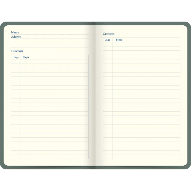 LETTS Icon Book N/Book Green