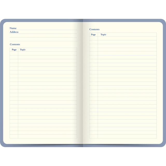 LETTS Icon Book N/Book Blue