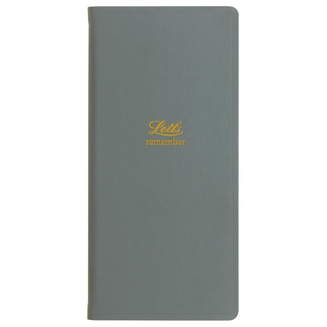LETTS Icon Slim Pkt Password Book Green