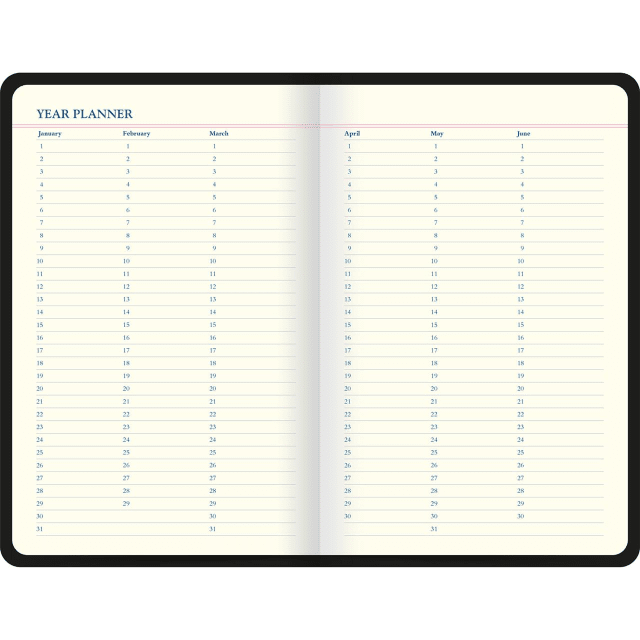 LETTS Icon Book Travel Journal Blk
