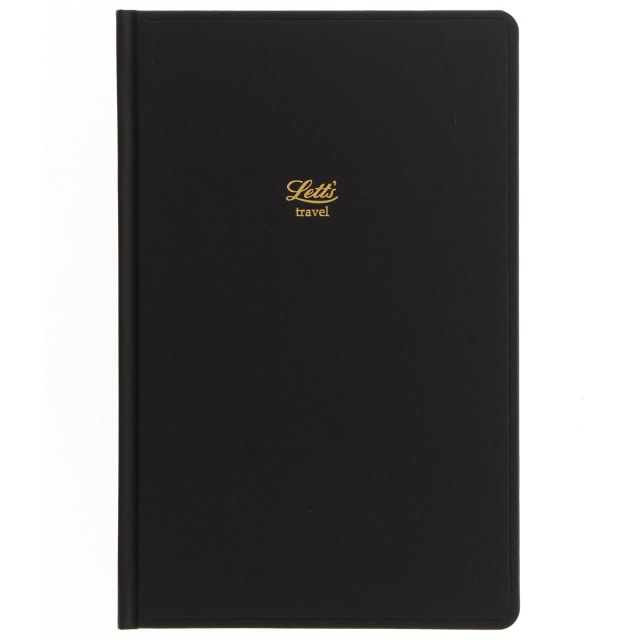 LETTS Icon Book Travel Journal Blk