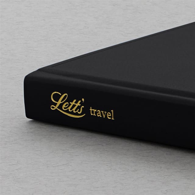 LETTS Icon Book Travel Journal Blk