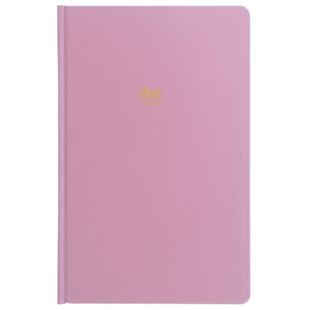 LETTS Icon Book Travel Journal Pink