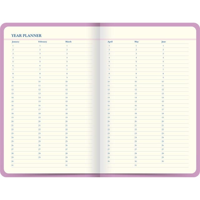 LETTS Icon Book Travel Journal Pink