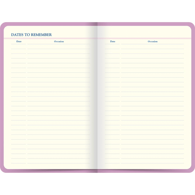 LETTS Icon Book Travel Journal Pink