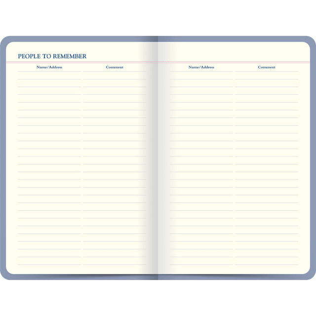 LETTS Icon Book Travel Journal Blue
