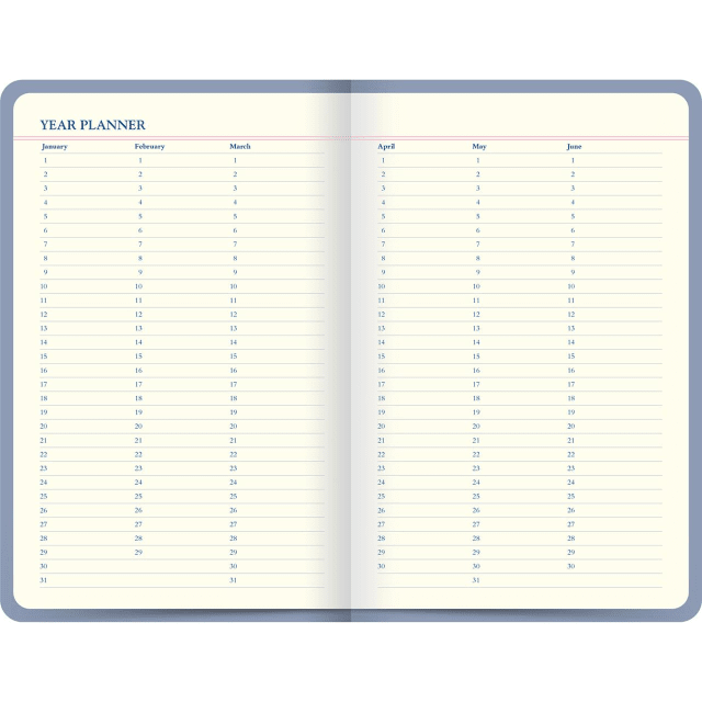 LETTS Icon Book Travel Journal Blue