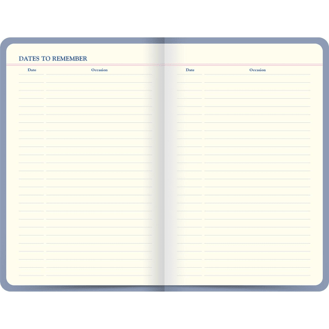 LETTS Icon Book Travel Journal Blue