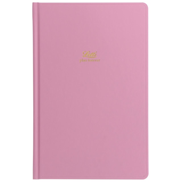 LETTS Icon Book Perpetual Diary Pink