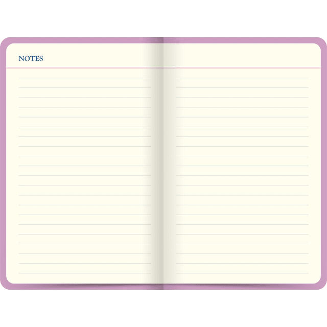 LETTS Icon Book Perpetual Diary Pink