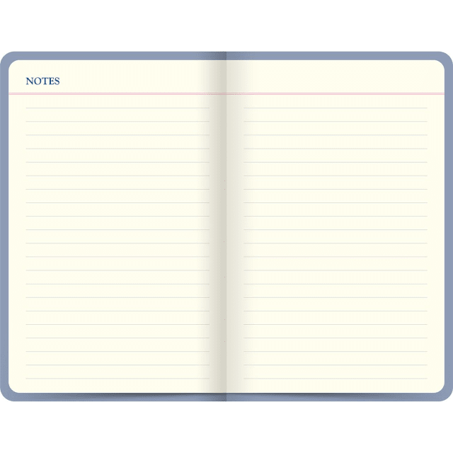 LETTS Icon Book Perpetual Diary Blue