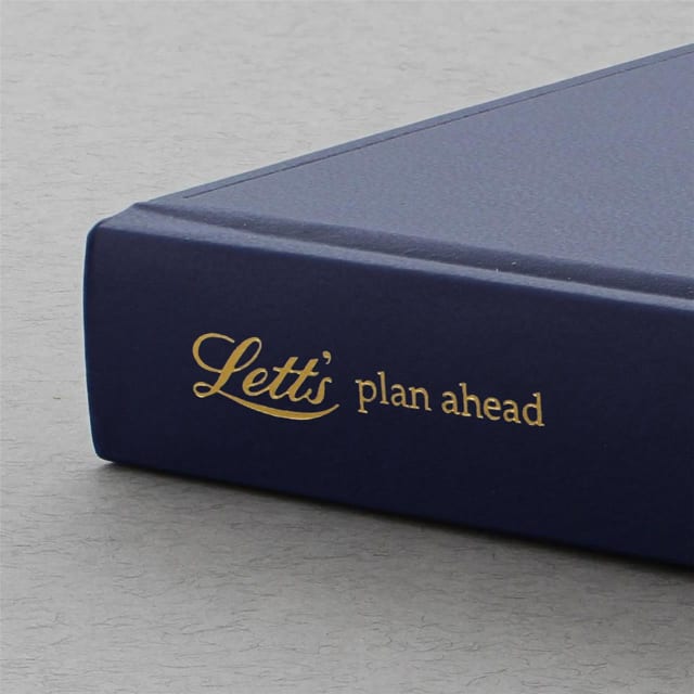 LETTS Icon A5 5 year Diary Navy