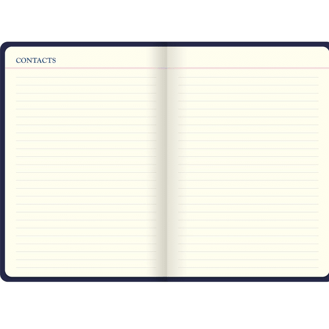 LETTS Icon A5 5 year Diary Navy