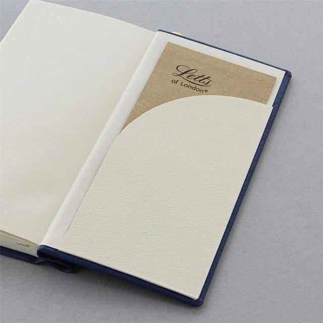 LETTS Origins Slim Pkt N/Book Navy