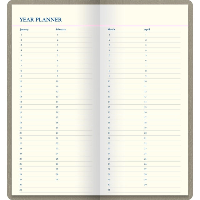 LETTS Origins Slim Pkt Travel Journal Stn