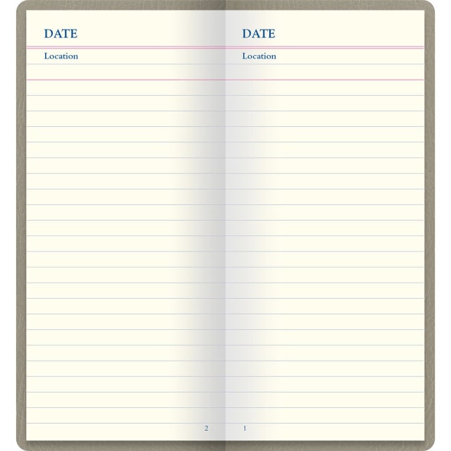 LETTS Origins Slim Pkt Travel Journal Stn