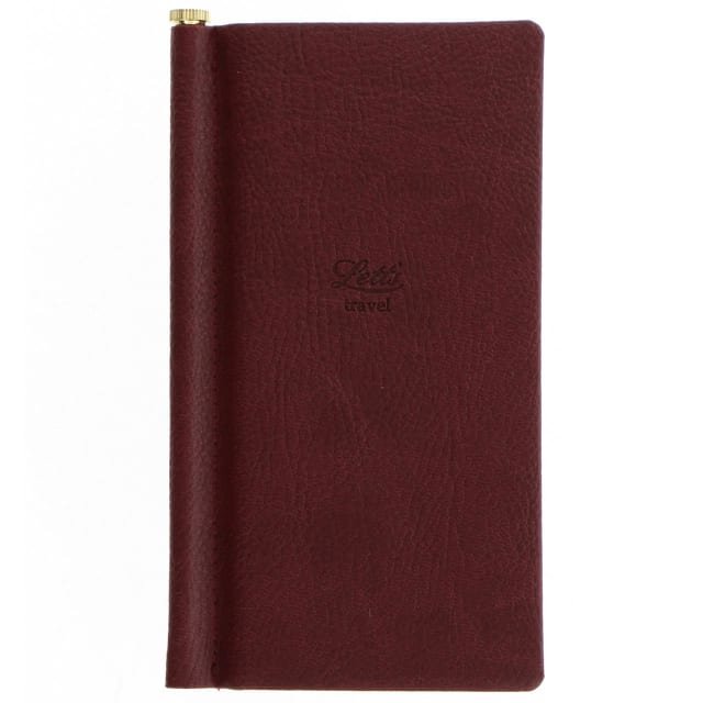 LETTS Origins Slim Pkt Travel Journal Choc