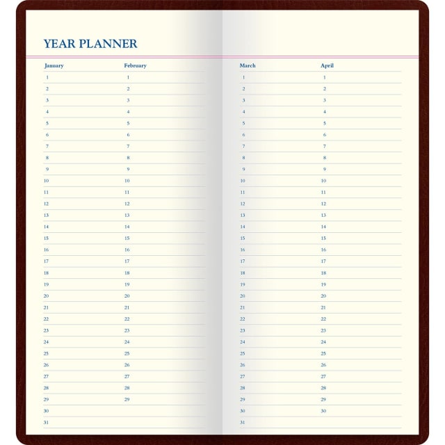 LETTS Origins Slim Pkt Travel Journal Choc