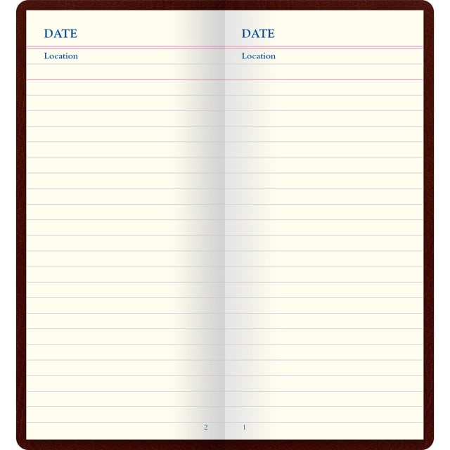 LETTS Origins Slim Pkt Travel Journal Choc