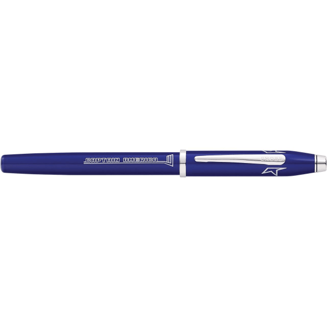 CROSS Marvel Century II Capatin America Blue Rollerball Pen