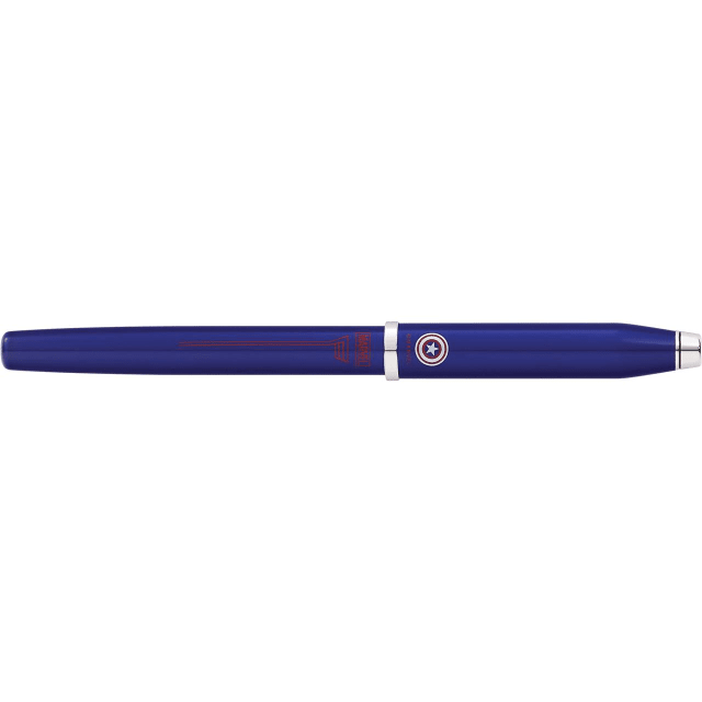 CROSS Marvel Century II Capatin America Blue Rollerball Pen