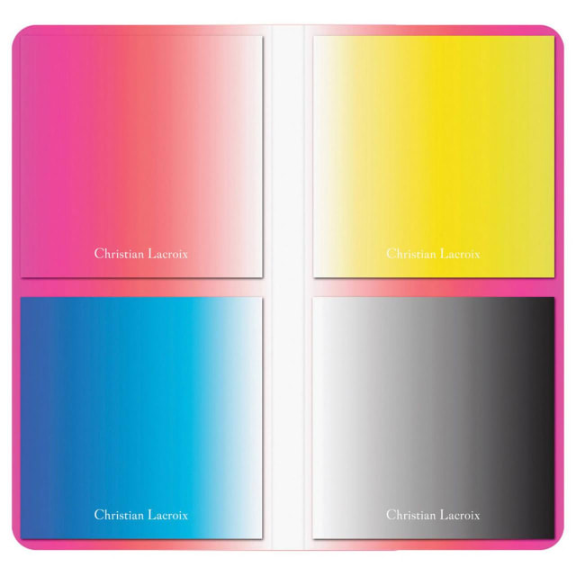 CHRISTIAN LACROIX Paseo Neon Sticky Notes Pink