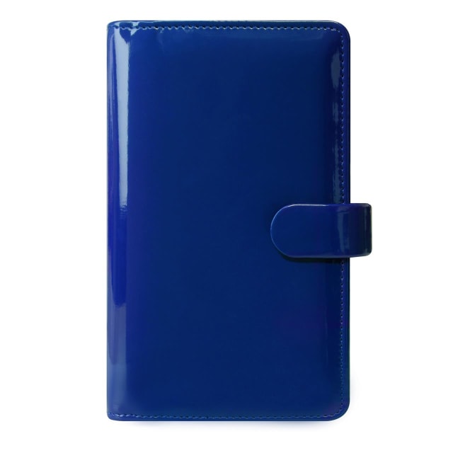 FILOFAX PER COM PATENT ORGANISER BLUE