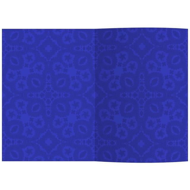 CHRISTIAN LACROIX A6 Paseo Notebook Outremer