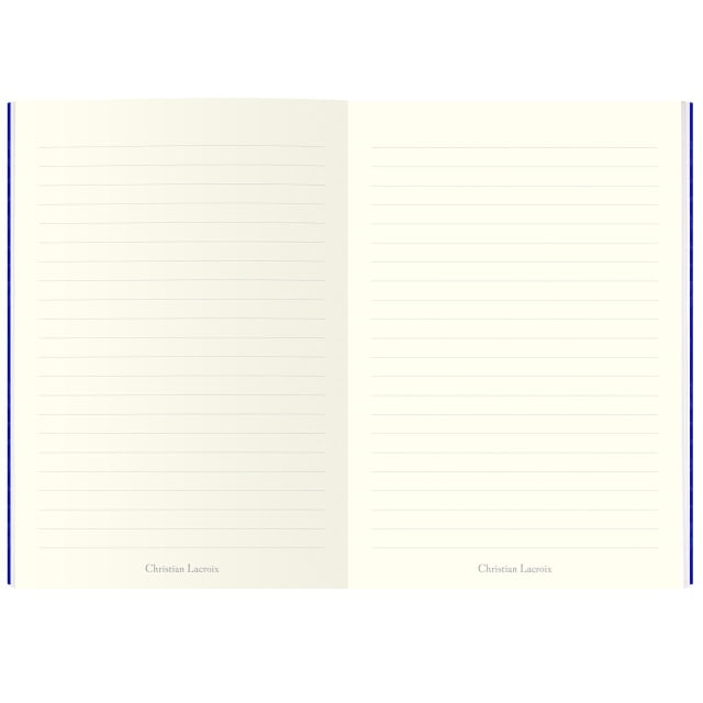 CHRISTIAN LACROIX B5 Paseo Notebook Outremer