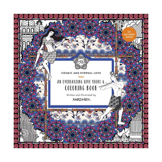 GALISON Coloring Bk Amrita Sen Cosmic