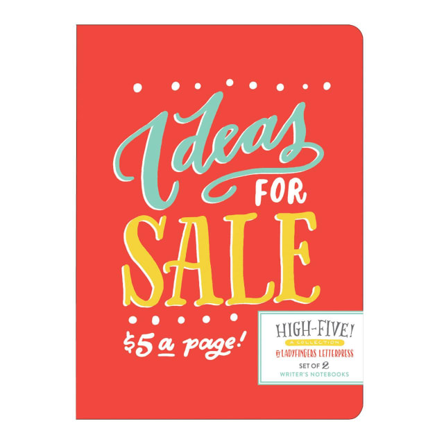 GALISON Writer Ntbk Set Ladyfingers Letterpress