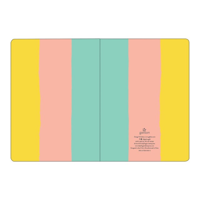 GALISON Writer Ntbk Set Ladyfingers Letterpress