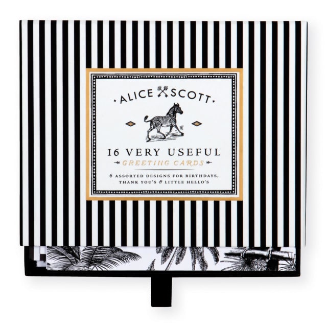 GALISON Alice Scott 16 Asstd Greeting Cards