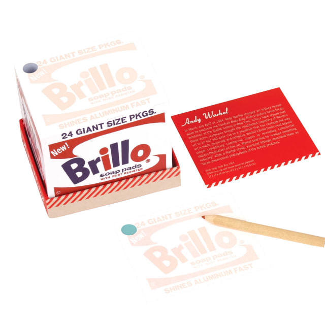GALISON Memo Block Warhol Brillo