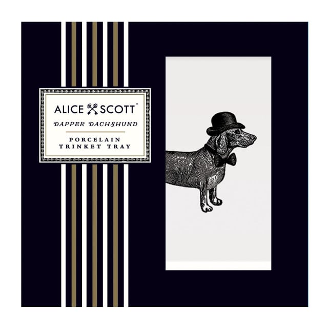 GALISON Alice Scott Porcelain Tray Sml