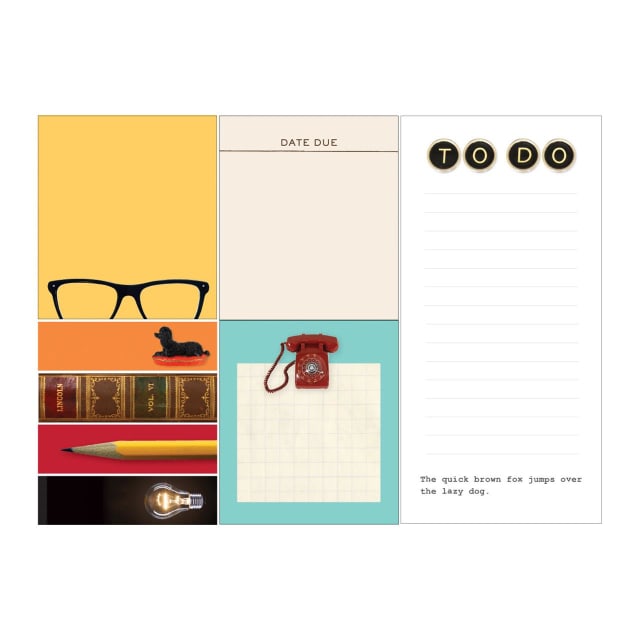 GALISON Sticky Note Phat Dog Vintage