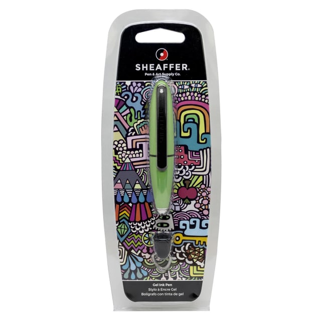 SHEAFFER ION Lime Green Rollerball Pen Hang Sell