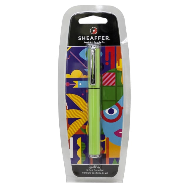 SHEAFFER POP Lime Green Ballpoint Pen Hang Sell