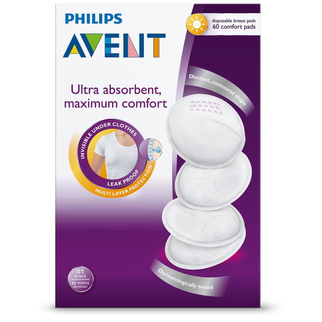 AVENT 254/60 DISP DAY BREAST PADS 60PK