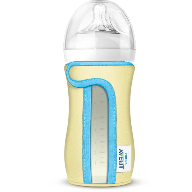 AVENT NTRL GLASS SLEEVE 240ML